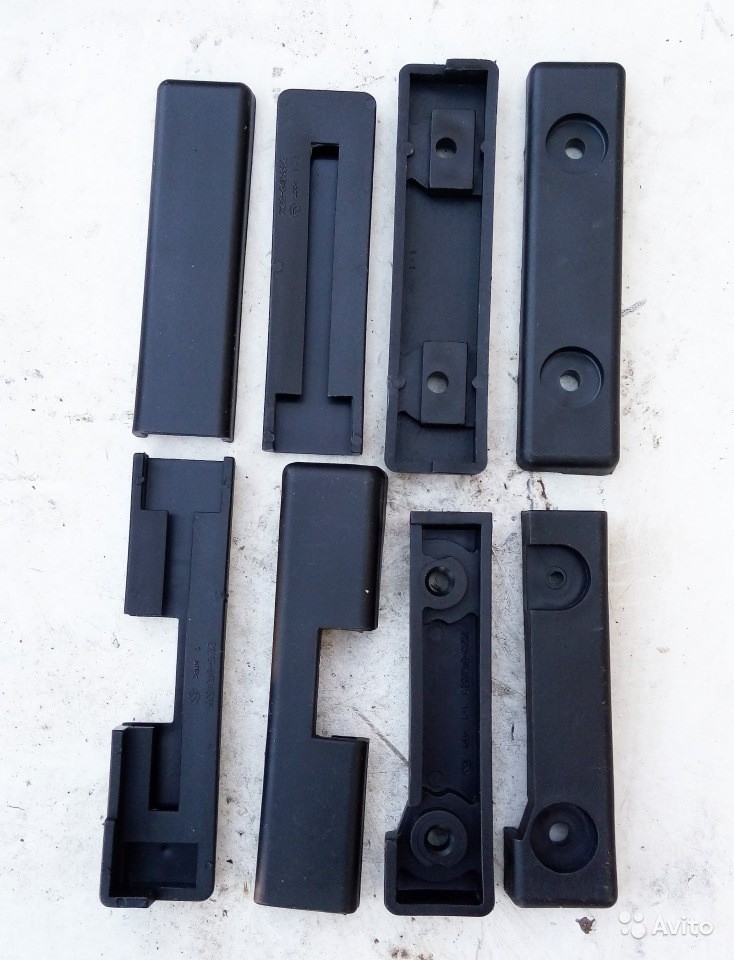 Крепление брызговика 21213 (8 частей) пластик Крепление брызговика 21213 (8 частей) пластик