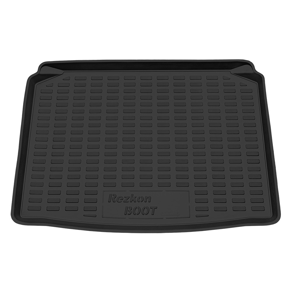 Коврик в багажник пластиковый Skoda Fabia hb (07-14) (Борт 4см) REZKON Коврик в багажник пластиковый Skoda Fabia hb (07-14) (Борт 4см) REZKON