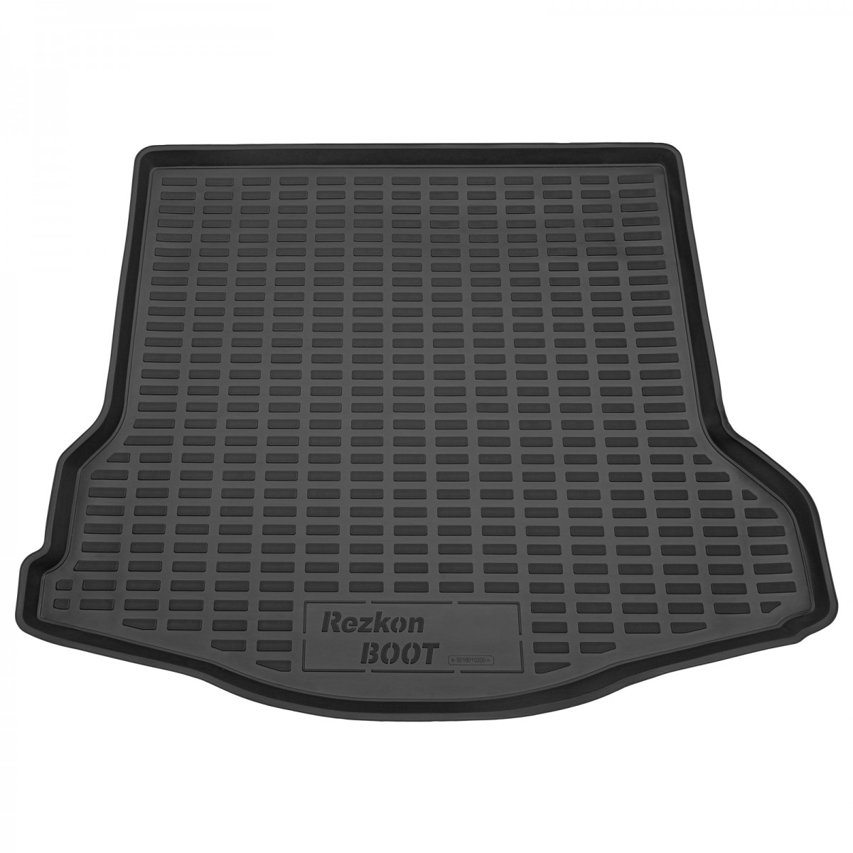 Коврик в багажник пластиковый Ford Focus III sd (11-19) (Борт 4см) REZKON Коврик в багажник пластиковый Ford Focus III sd (11-19) (Борт 4см) REZKON