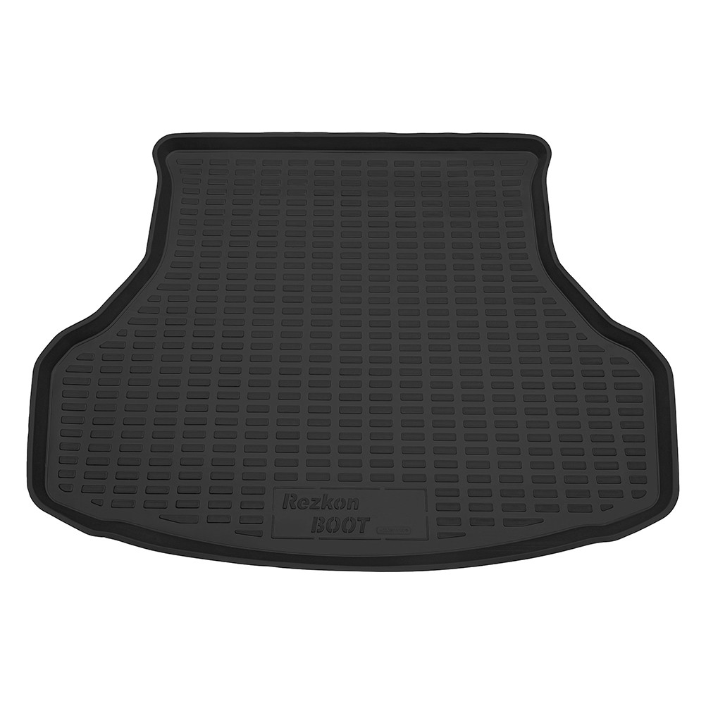 Коврик в багажник пластиковый LADA 2190 Granta sd (11-18) (Борт 4см) REZKON Коврик в багажник пластиковый LADA 2190 Granta sd (11-18) (Борт 4см) REZKON