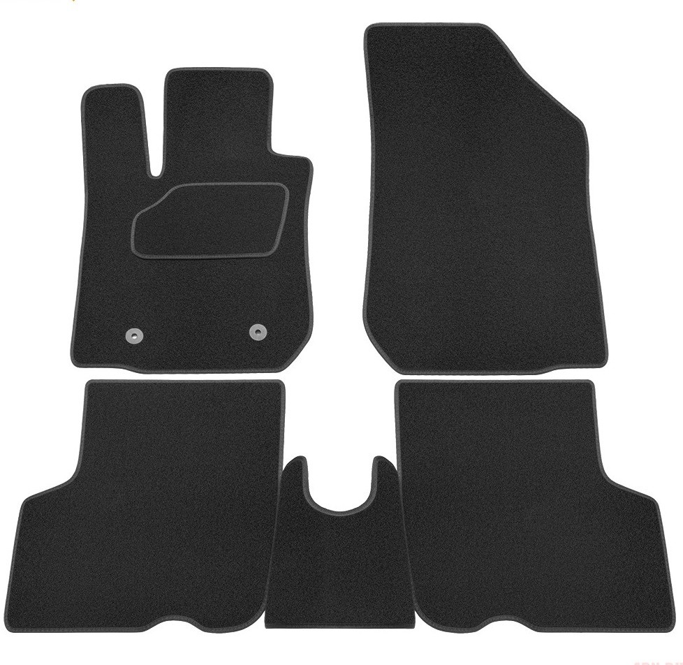 Коврик салонный ворсовый (черный) LADA Largus (12-21) 5-ти местный REZKON Коврик салонный ворсовый (черный) LADA Largus (12-21) 5-ти местный REZKON