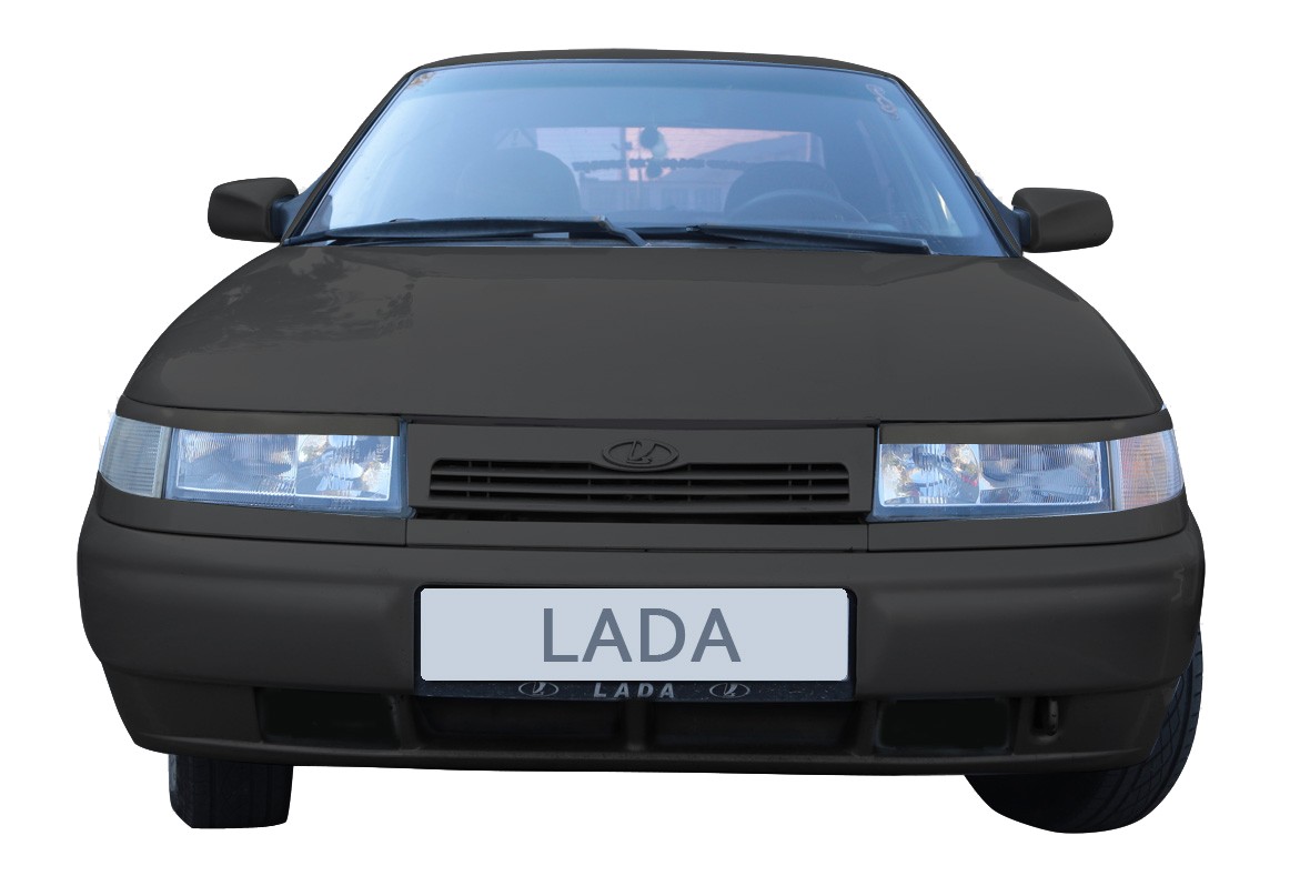 Реснички на фары для а/м ВАЗ 2110-12 /НЕКРАШ. /к-т 2шт/ Реснички на фары для а/м ВАЗ 2110-12 /НЕКРАШ. /к-т 2шт/