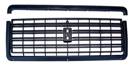 Решетка радиатора (черная). 2107 Автопласт Решетка радиатора (черная). 2107 Автопласт