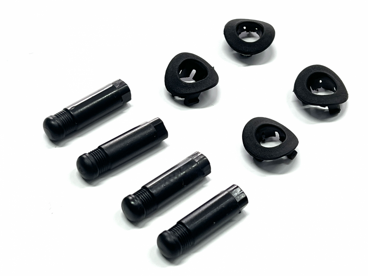 Фиксатор Приора 2170 комплект (кнопка + втулка) 4 шт Фиксатор Приора 2170 комплект (кнопка + втулка) 4 шт