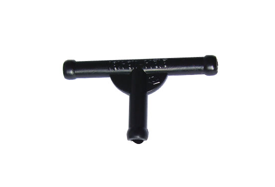 Тройник топливный большой черный 21214-1164181 пластик Тройник топливный большой черный 21214-1164181 пластик