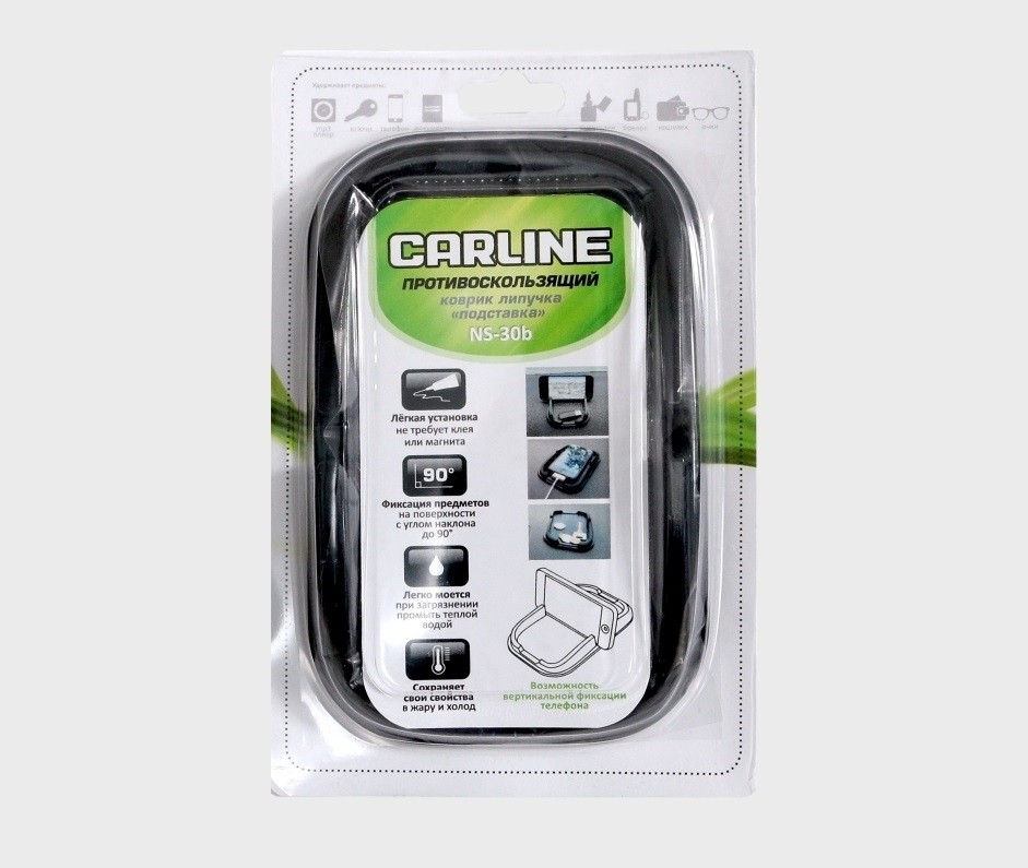 Коврик панели противоскользящий подставка с бортами Carline 100*150*20 мм черный Коврик панели противоскользящий подставка с бортами Carline 100*150*20 мм черный