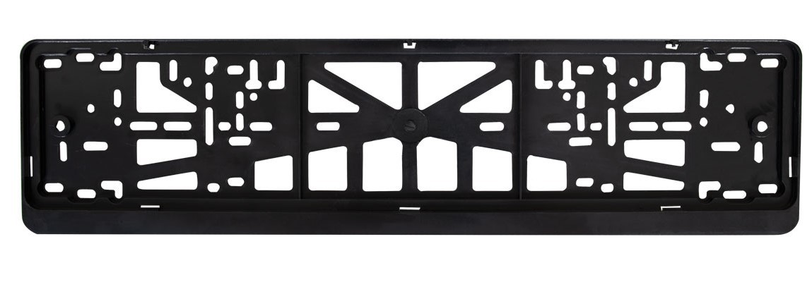 Рамка под номер черная односоставная (без надписи) Рамка под номер черная односоставная (без надписи)