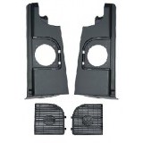 Опора полки 2112-5607072/73 пара с облицовками динамиков Автопласт Опора полки 2112-5607072/73 пара с облицовками динамиков Автопласт