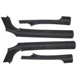 Пороги пластмассовые 1118-5109076/77/78/79, 2190 внутренние завод ЧЕРНЫЕ Пороги пластмассовые 1118-5109076/77/78/79, 2190 внутренние завод ЧЕРНЫЕ