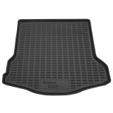 Коврик в багажник пластиковый Ford Focus III sd (11-19) (Борт 4см) REZKON Коврик в багажник пластиковый Ford Focus III sd (11-19) (Борт 4см) REZKON