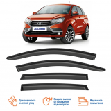 Дефлекторы окон LADA Xray / ХЕТЧБЕК / НАКЛАДНЫЕ /к-т 4 шт./AZARD Дефлекторы окон LADA Xray / ХЕТЧБЕК / НАКЛАДНЫЕ /к-т 4 шт./AZARD