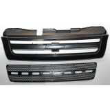 Решетка радиатора (черная). 2123 старого образца завод в сборе Решетка радиатора (черная). 2123 старого образца завод в сборе