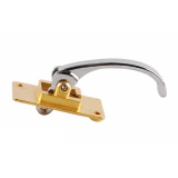 Ручка двери внутренняя (Крючок)Никелированный 2106 Турция Ручка двери внутренняя (Крючок)Никелированный 2106 Турция