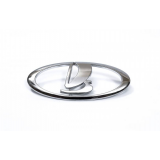 Эмблема решетки радиатора ПРИОРА (под завод) хром (крышка двигателя 2112) (наклейка) Эмблема решетки радиатора ПРИОРА (под завод) хром (крышка двигателя 2112) (наклейка)