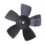 Крыльчатка печки черная 2101 с желез гайкой Крыльчатка печки черная 2101 с желез гайкой