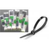 Хомут нейлоновый 3*100 (черный) (100шт) FORTISFLEX Хомут нейлоновый 3*100 (черный) (100шт) FORTISFLEX