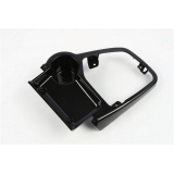 Вставка в тунель пола 21704 с подстаканниками черная лак Вставка в тунель пола 21704 с подстаканниками черная лак