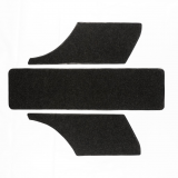 Обивка багажника 2104 (3 части) махровая на картоне (2104-6302012,2104-5004042/43)