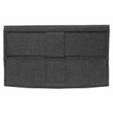 Полка задняя 2108-5607010, 2109, 2113, 2114 махровая складная завод