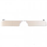 Козырёк жёсткий зав. 21213 серый без зеркала