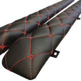 Накладка двери 2106 БАТОНЫ ромб красная нить (передние+задние) Накладка двери 2106 БАТОНЫ ромб красная нить (передние+задние)