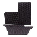 Обивка двери 2107 РОМБ красная нить (кожзам на картоне) (к-т 4шт) Обивка двери 2107 РОМБ красная нить (кожзам на картоне) (к-т 4шт)