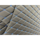 Обивка двери 2107 РОМБ синяя нить (кожзам на картоне) (к-т 4шт) Обивка двери 2107 РОМБ синяя нить (кожзам на картоне) (к-т 4шт)