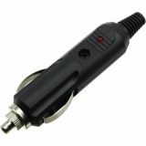 Штекер автоприкуривателя с индикатором REXANT (с предохранителем и индикатором)